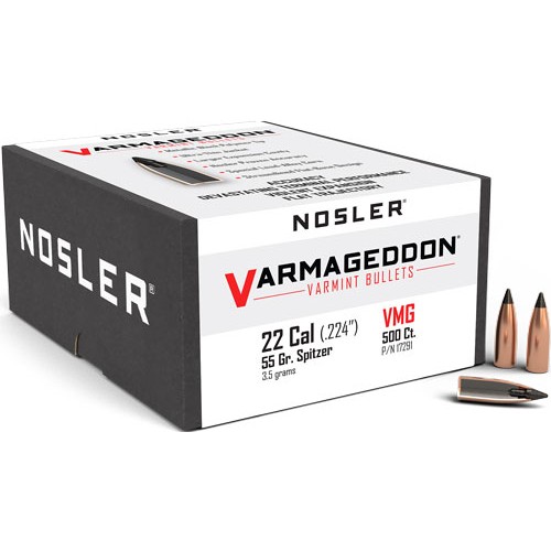 NOSLER BULLETS 22 CAL .224